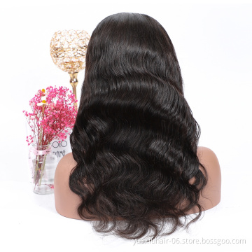 5x5 Closure Wig Wholesale Brazilian Virgin Hair  body wave  Hair Density 150% 5*5 wigs body wave